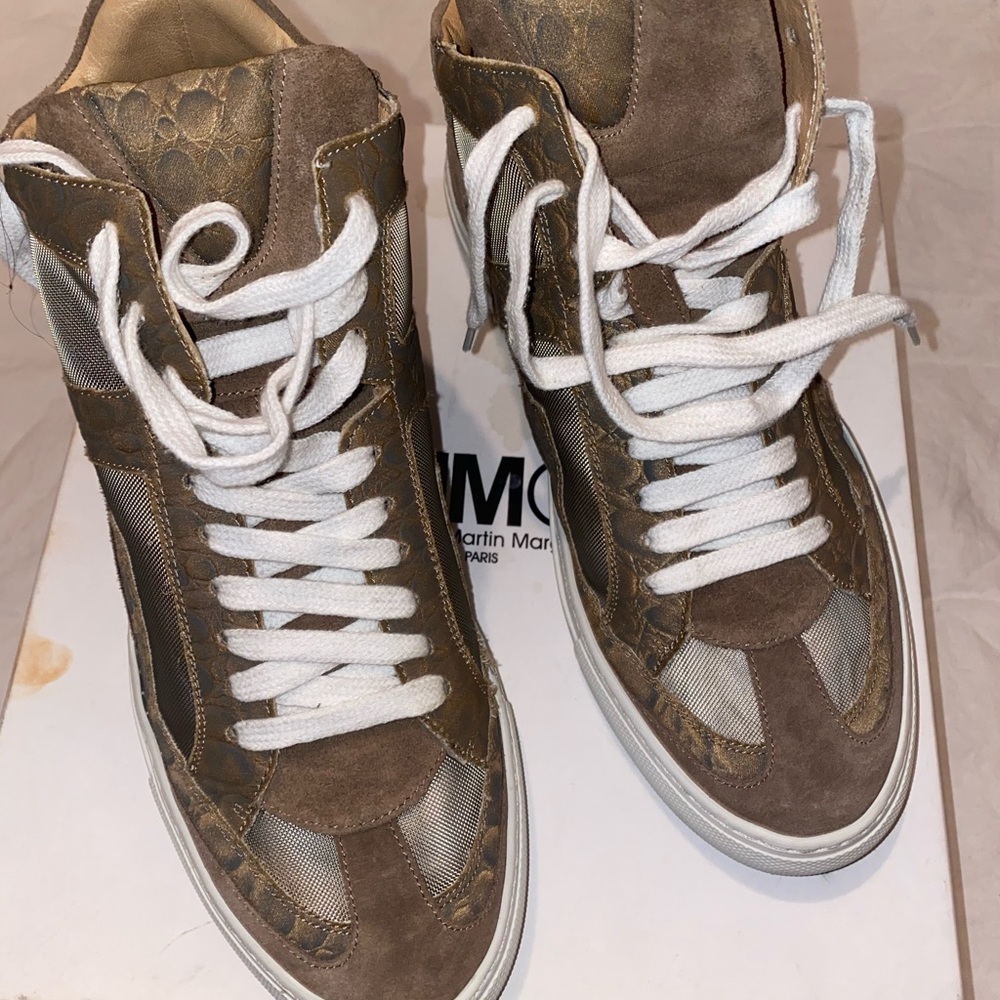 MM6 Croc sneakers.